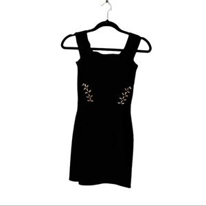 Guess by Marciano Womens Bodycon Mini Party Dress Black Size Small